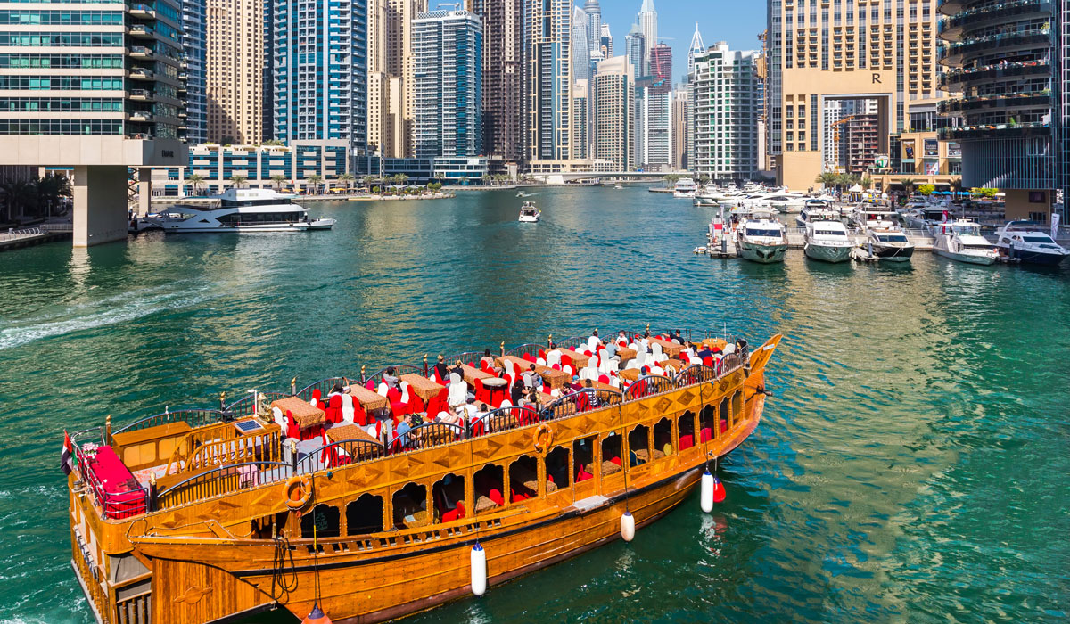 1-Hour Guided Marina Dhow Cruise